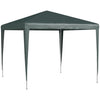 Outsunny Garden Gazebo Marquee Party Tent Wedding Canopy Patio Green 2.7 x 2.7m