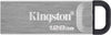 Kingston DataTraveler Kyson USB 3.2 Gen 1 Flash Drive 128GB - Stylish Capless Metal Case