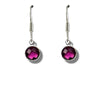 Top-Quality February Birthstone Drop Earrings - Perfect Gift for Women and Girls - Purple - Limited Stock