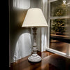 38CM TRADITIONAL STYLE LAMP AND SHADE