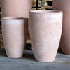 Vessara | Blushstone – 62cm Extra Large Tall Concrete Planter – 32L Decorative Vase Pot - Zestio