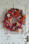 Vibrant Colourful Wreath | 50cm Artificial Door Wreath - Zestio