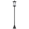 Outsunny 1.3 M LED Outdoor Street Light, Waterproof IP44, Cool White