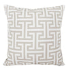 OLIVIA ROCCO Cushion Covers 43x43 cm Waterproof Breathable Outdoor Indoor Use Milano Natural Sun Resistant Protective For Garden Benches Sofas Beds