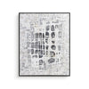 Web Framed Wall Art Print 60*80cm