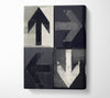 Which Way Canvas Wall Art - Zestio