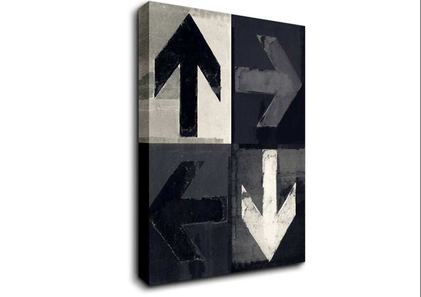Which Way Canvas Wall Art - Zestio