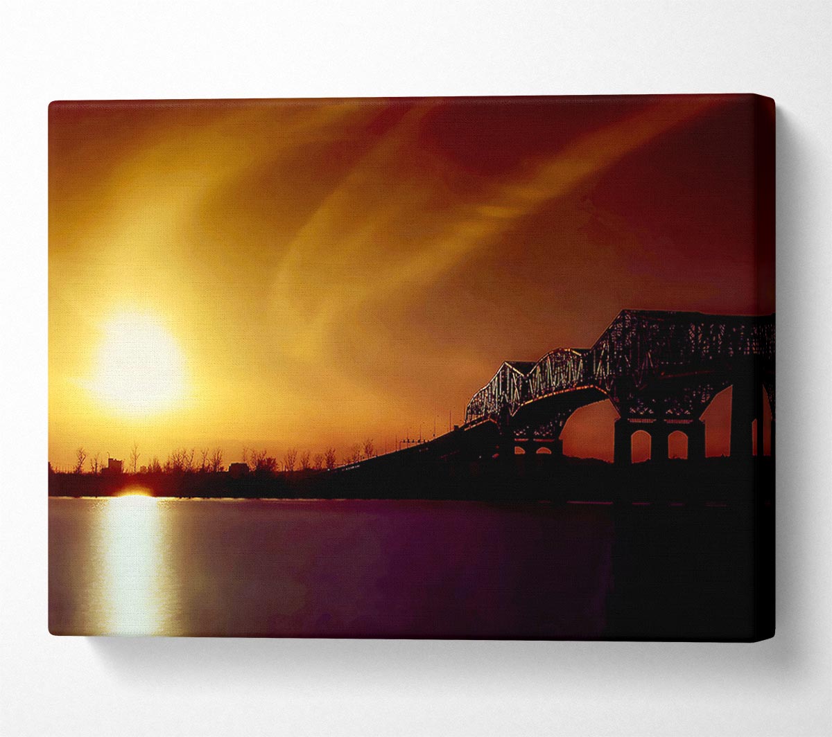 Whirlwind Skies Canvas Wall Art - Zestio