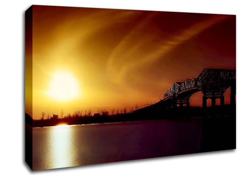 Whirlwind Skies Canvas Wall Art - Zestio