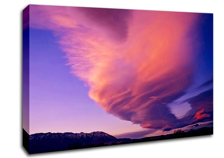 Whirlwind Skies Canvas Wall Art - Zestio
