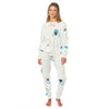 OLIVIA ROCCO Womens Soft Fleece Pyjama Set With Long Sleeve Penguins And Polar Bears Print Warm Cozy Loungewear Sleepwear For Ladies