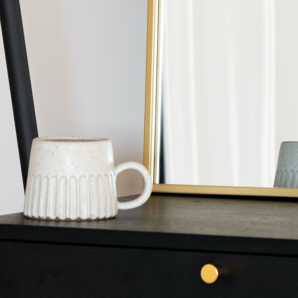 Yoko - Gold Metal Gentle Arch Mirror - 120cm x 95cm - Zestio