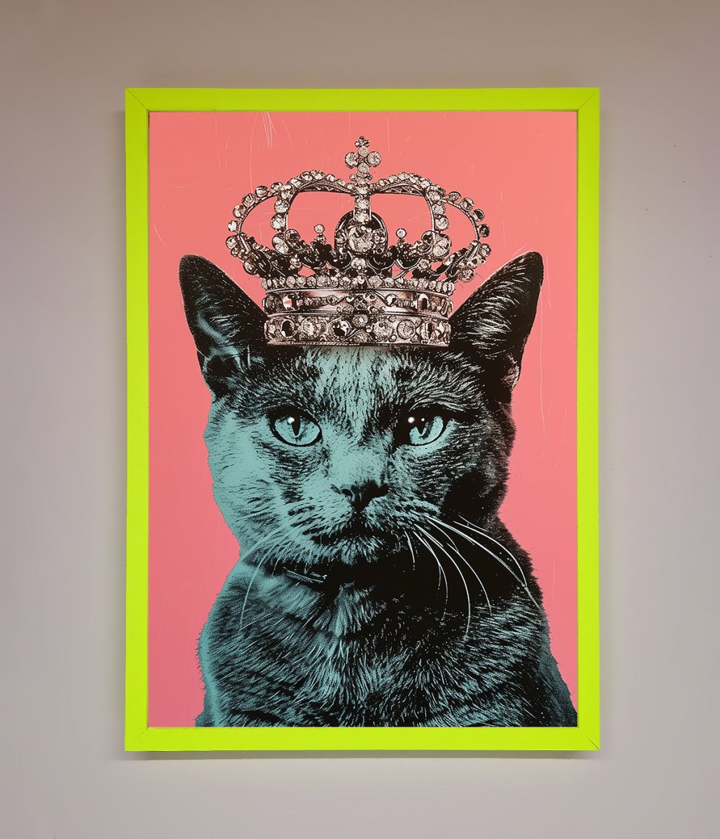 Your Majesty Cat Framed Print - Zestio