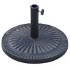 Outsunny 14kg Garden Parasol Base, Round Resin Sun Umbrella Base, Bronze