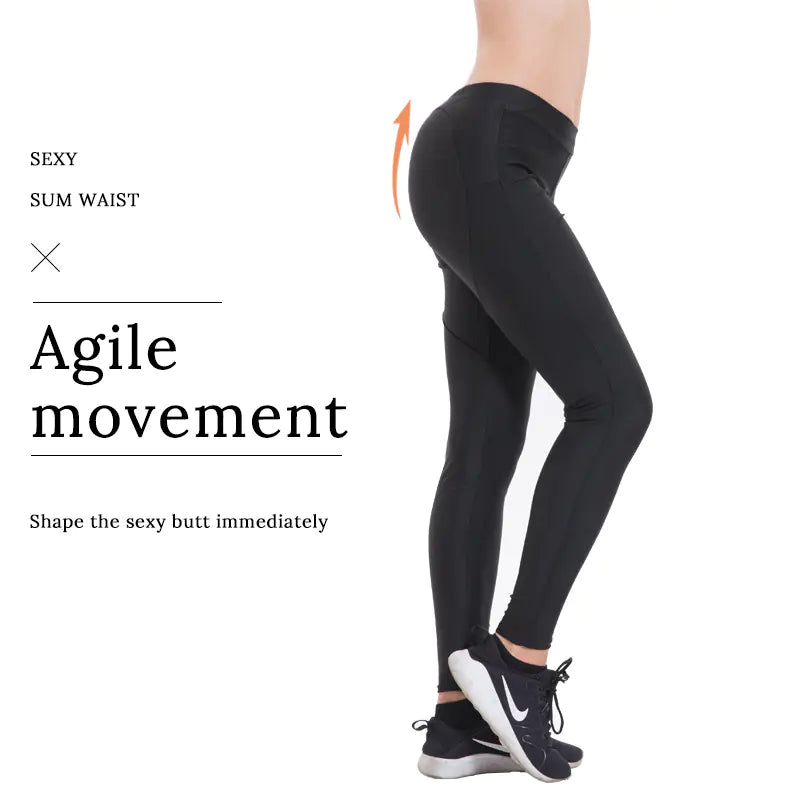 Luxury Women's High-Waisted Leggings for Fitness & Yoga - Butt-Lifting Design, Size S-XL